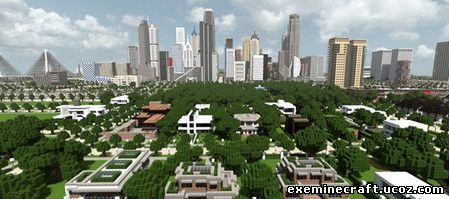 Карта High Rossferry city для Minecraft