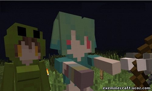 Мод Cute Mob Models для Minecraft 1.7.10
